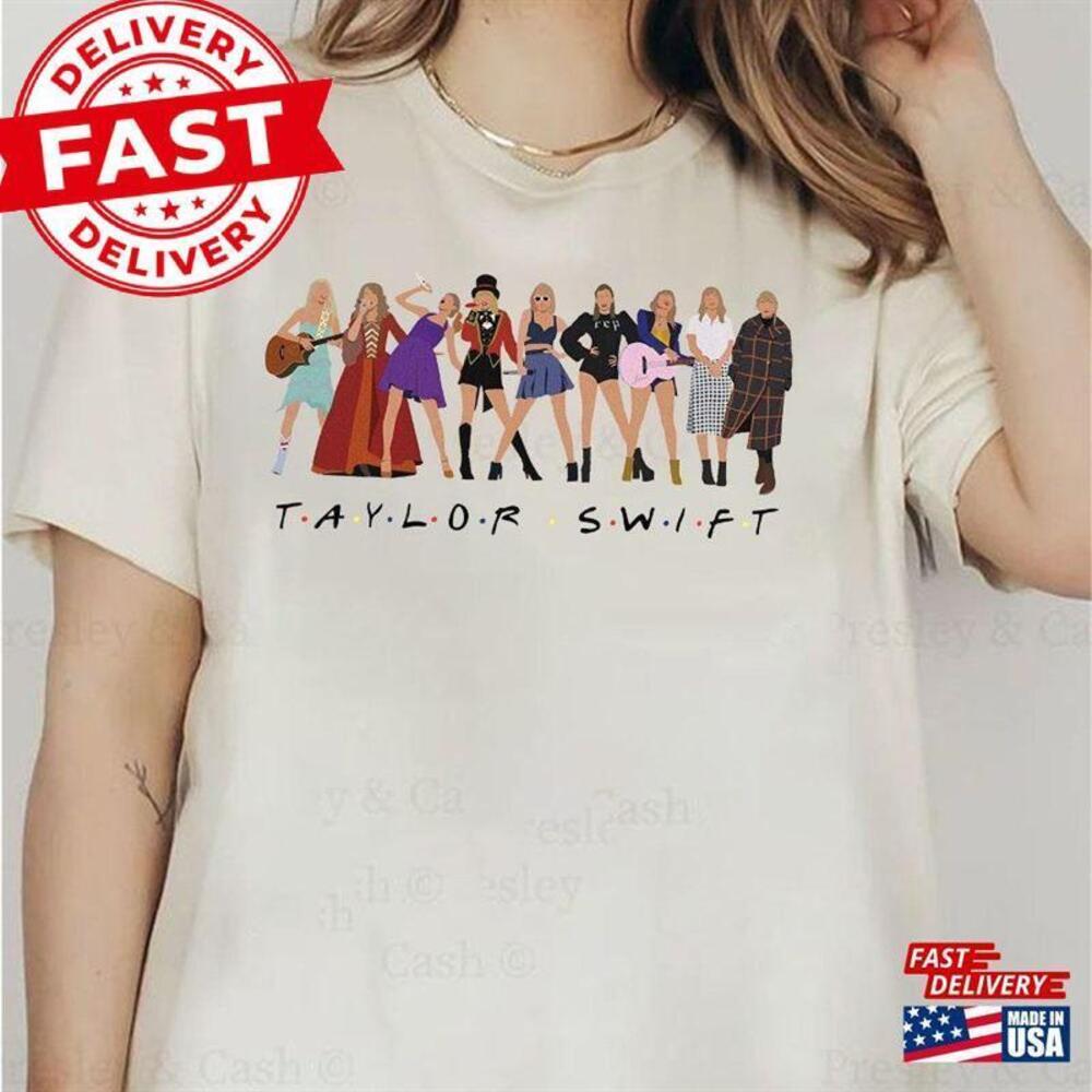 Swiftie Eras Tour T-Shirt S Albums Shirt Unisex